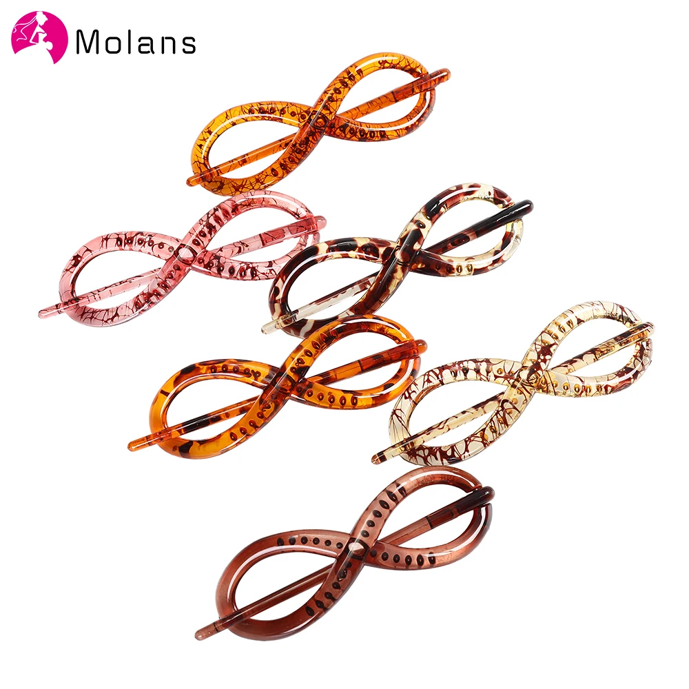 Molans модный конский хвостик для волос стойкие полимерные Оксфордские булочки