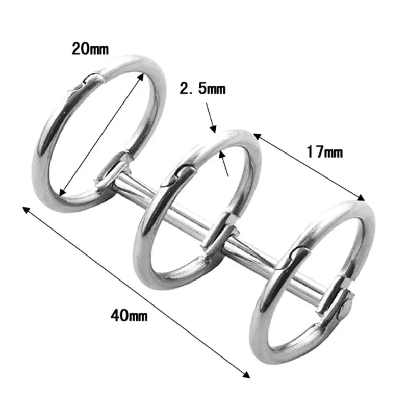 Металлические Открытые Кольца для альбома зажимы скрапбукинга фотоальбом