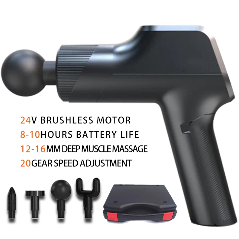 Массажный пистолет глубокая ткань перкуссия мышечный массаж для облегчения боли
