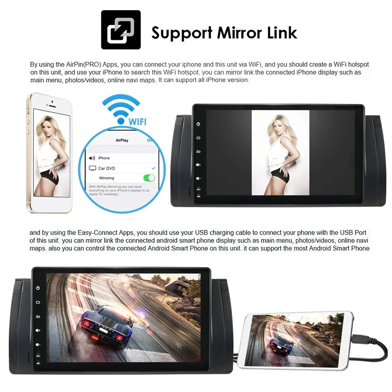 9 дюймов Android 1 2 + 16G Автомобильный GPS навигатор мультимедийный плеер Bluetooth