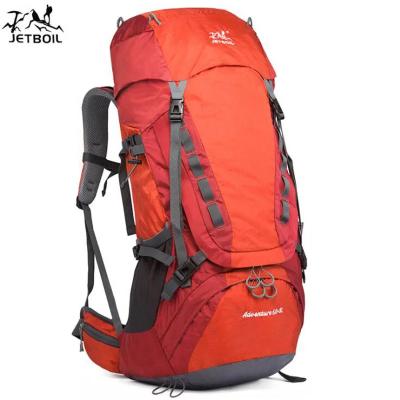 

Mountaineering Bag Bracket Carrying Backpack Nylon Waterproof Travel Backpack Large Capacity Hiking Men's and Women's Backpack
