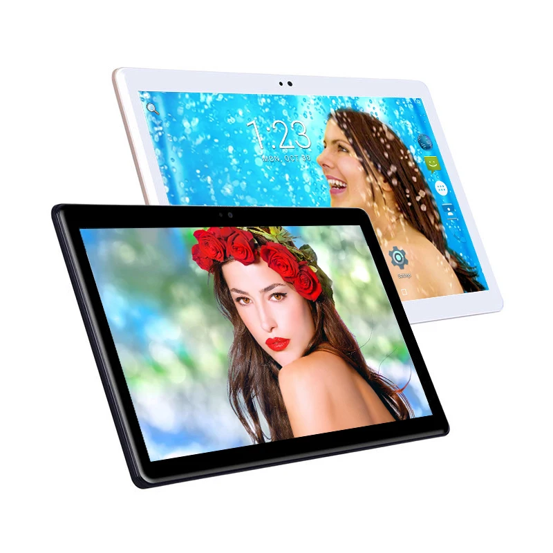 4G LTE Phone Call 6+64 Super Glass 1920*1200 IPS Deca Core 10 inch Tablet PC Play Store WIFI GPS 2.5D Tempered Glass+Free Gifts