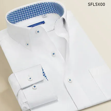 2019 новинка летние белые рубашки из 100% хлопка Мужская импортная одежда Camisa Social