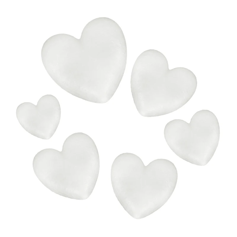 1 шт. шарик в форме сердца из пенопласта | Дом и сад