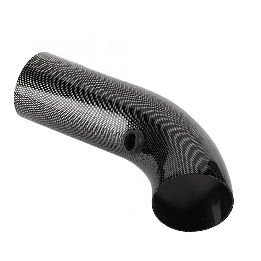 Универсальный автомобильный 75 мм вход карбоновое волокно Сталь холодного