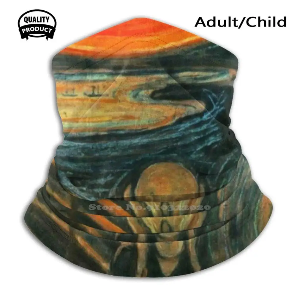 

The Scream | An Icon Of Modern Art --And Halloween Dust-Proof Outdoor Warmer Mouth Mask The Scream By Edvard Munch Munchs The