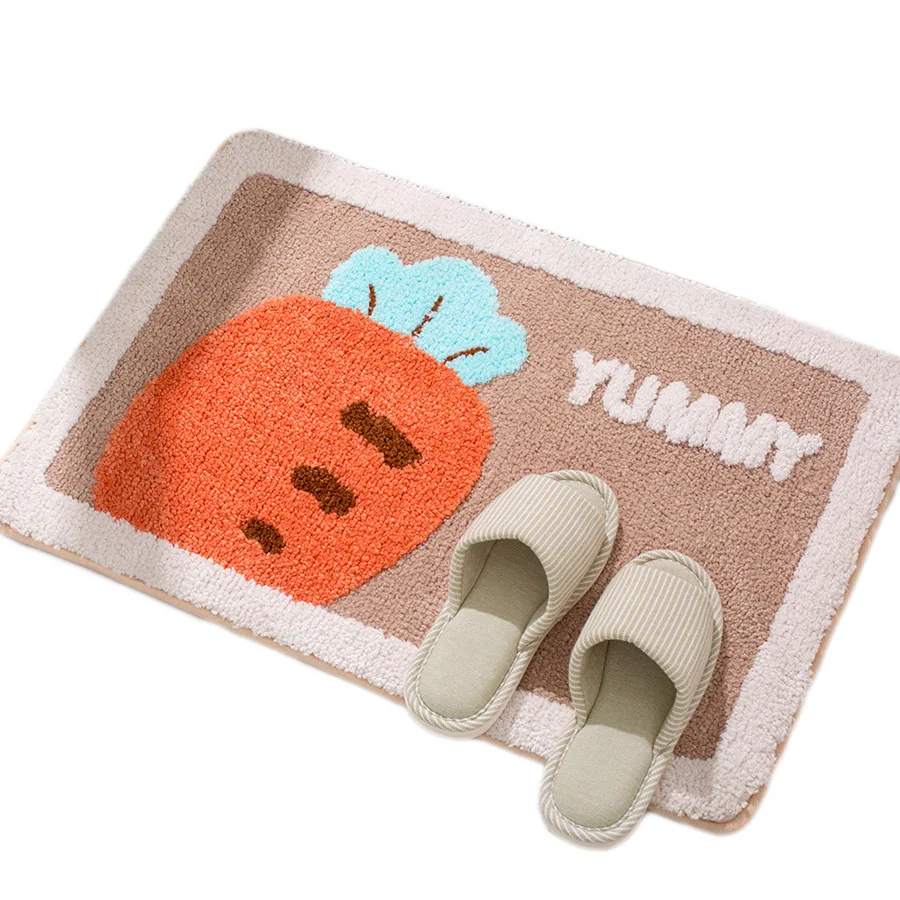 

Kitchen floor mat, entrance carpet, entrance mat, children's cartoon water absorbent mat, bathroom anti slip mat