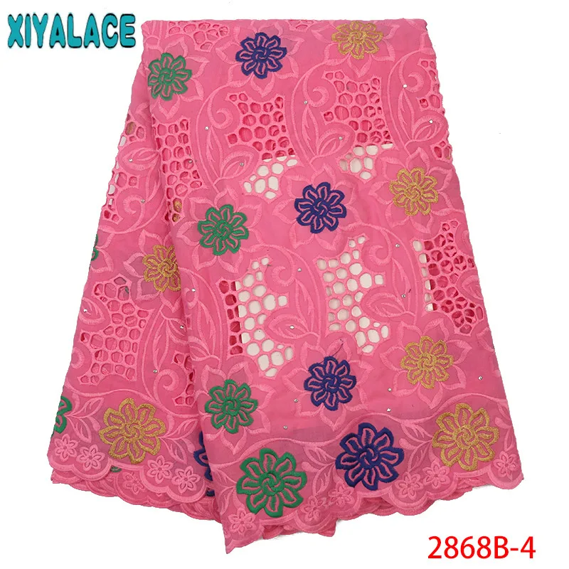 Новейшая Черная кружевная ткань из гипюра Африканская Хлопковая