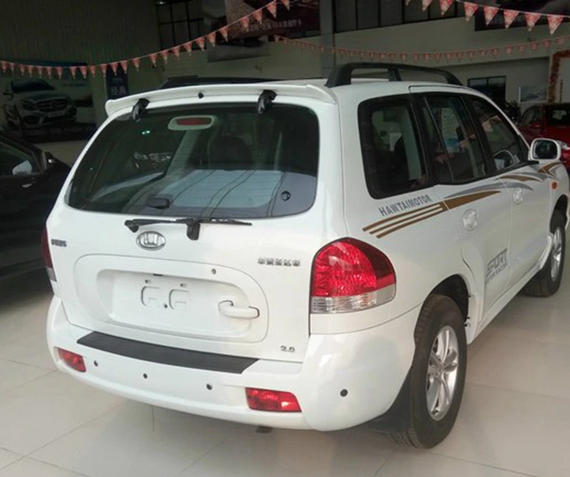 Спойлер для Santa Fe 2006-2013 Hyundai высококачественный спойлер из АБС-пластика заднее