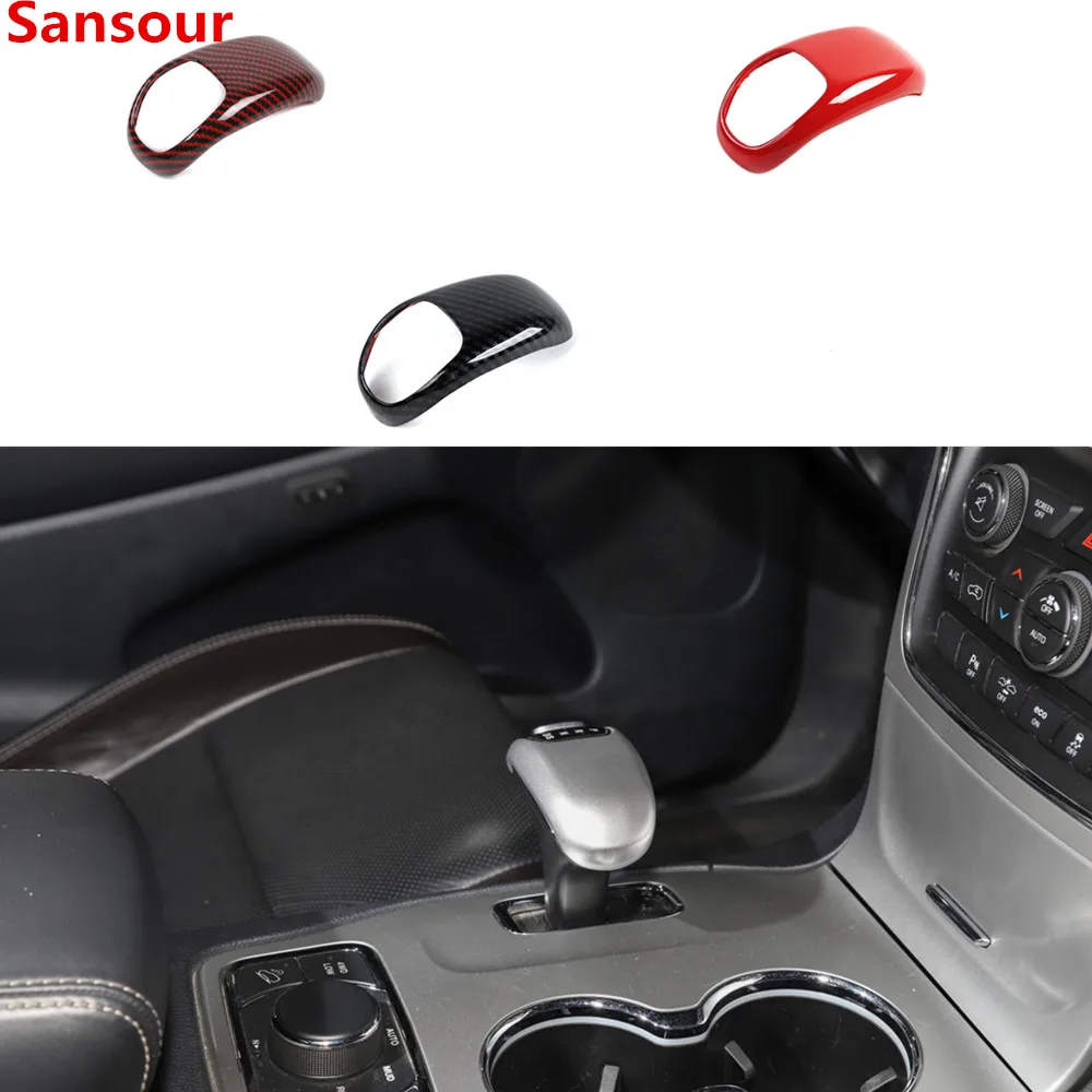 Sansour автомобильный Стайлинг ручка переключения передач головка для Jeep Grand Cherokee 2014
