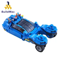 city control high tech car of the future small spacecraft truck building blocks bricks toys for children christmas gift buildmoc