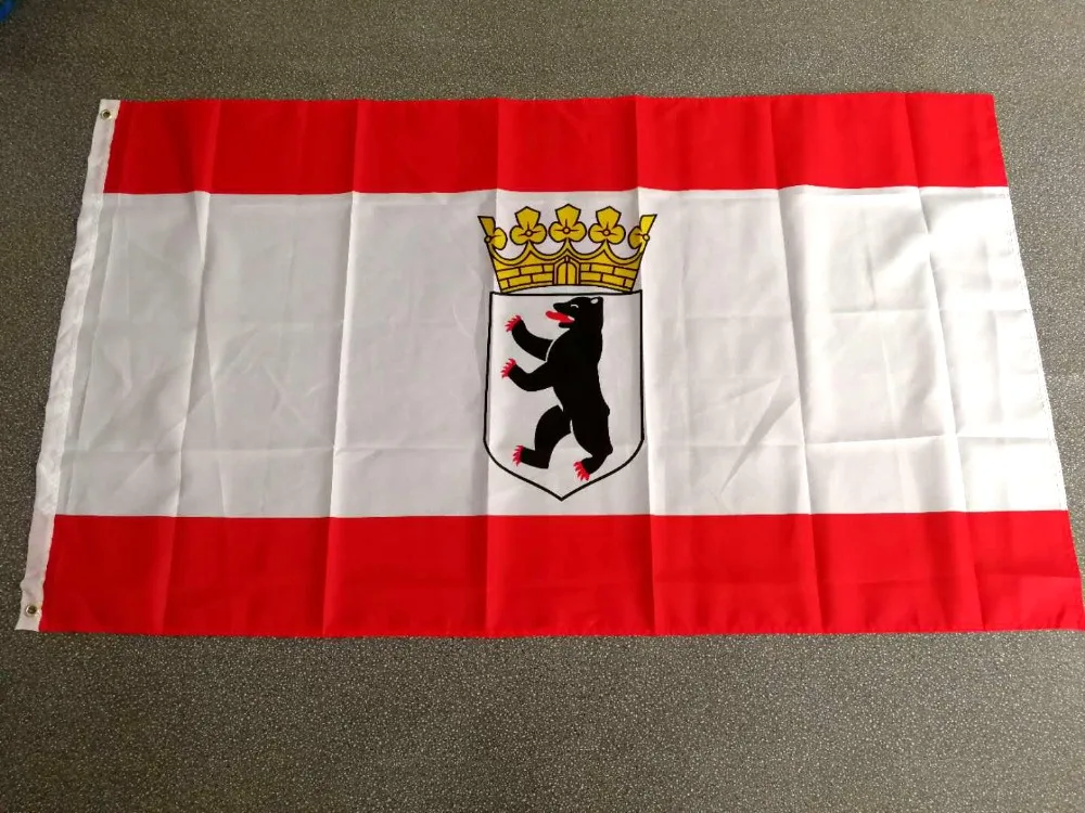

ELECTION 90x150cm germany state berlin flag