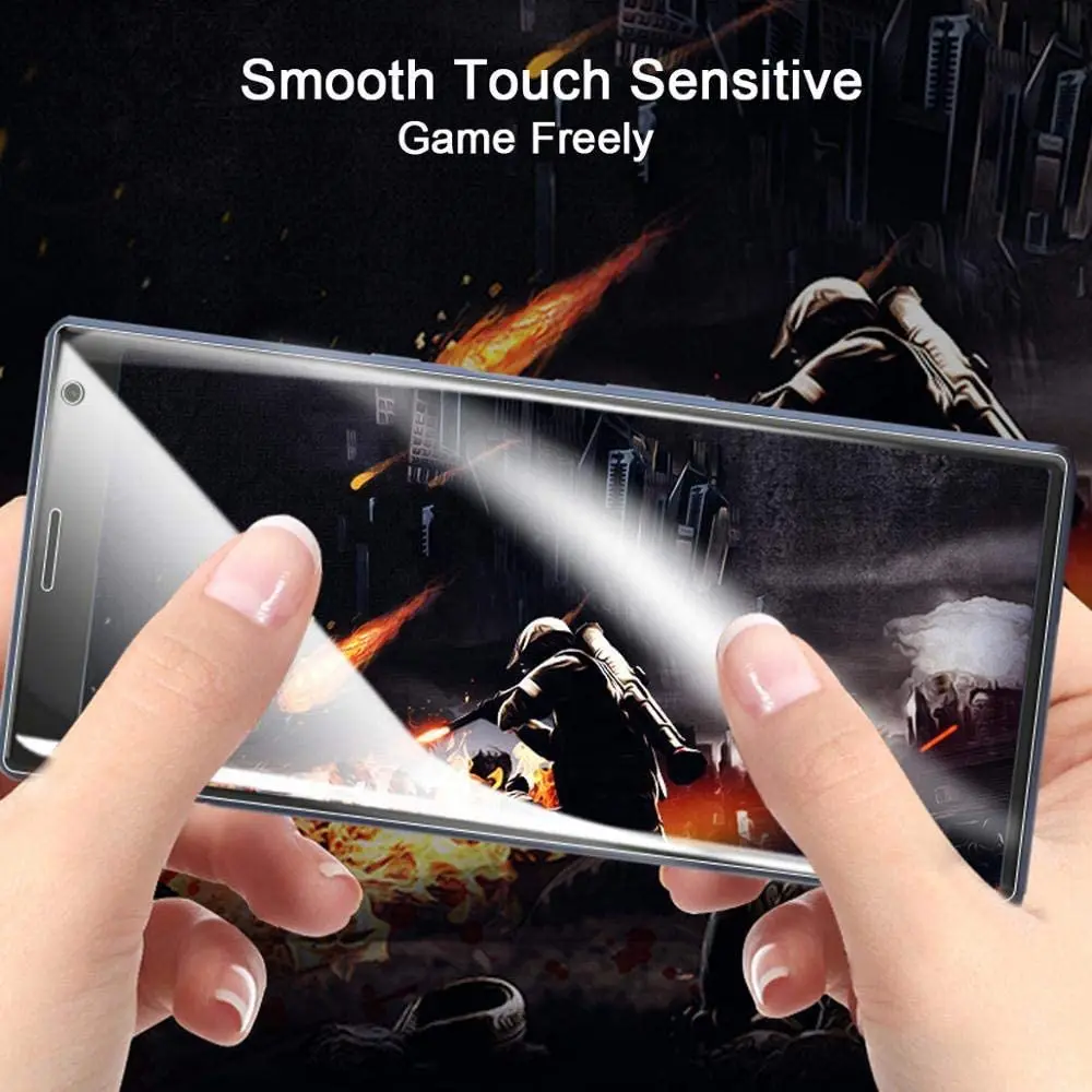 Full Cover Hydrogel Film For SONY Xperia XZ1 XZ2 XZ3 XZ Premium Screen Protector Not Tempered Glass | Мобильные телефоны и