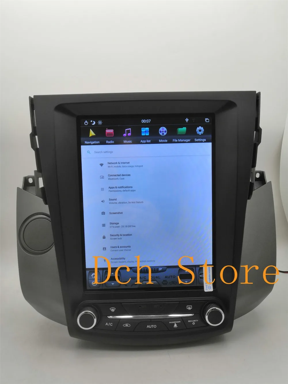 10,4 ''вертикальный экран Tesla стиль Android 8,1 автомобильный DVD gps навигация радио для Toyota RAV4 rav 4 2006-2012 PX6 CARPLAY ips