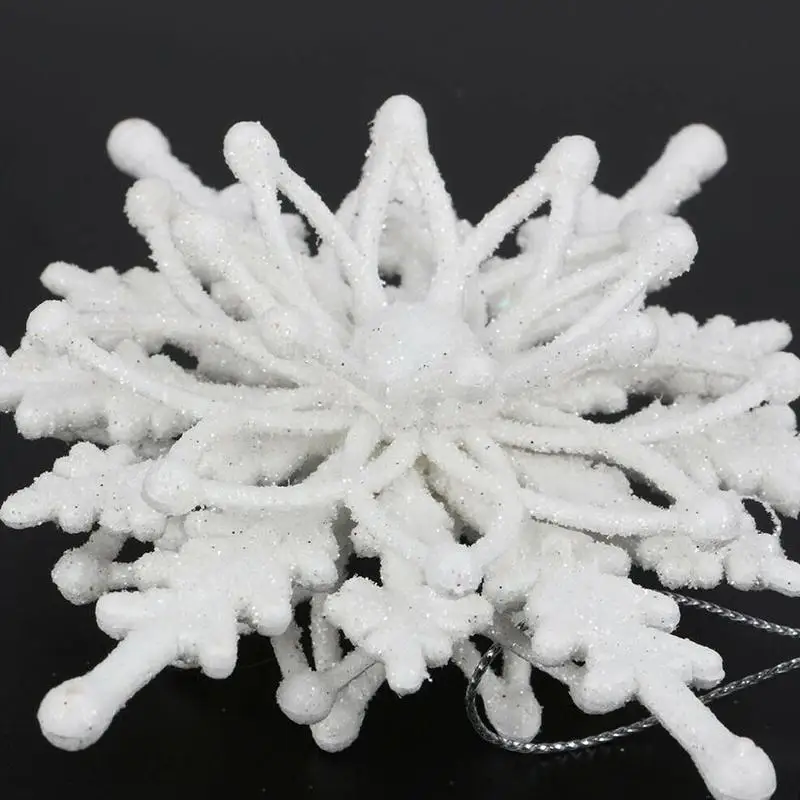 

Three-dimensional Snowflake Ornament Pendant New Year Decoration Party Home Supplies