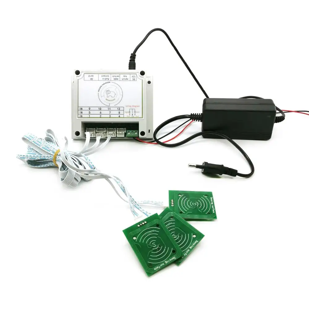 Реквизит для выхода комнаты RFID считыватель IC карточный датчик от 1 до