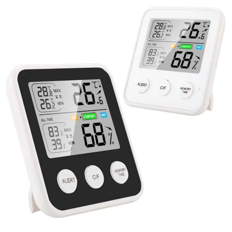 

Digital Thermometer Hygrometer Humidity Gauge Indoor Mini Temperature Humidity Meter Outdoor LCD Electronic Monitor Baby Room