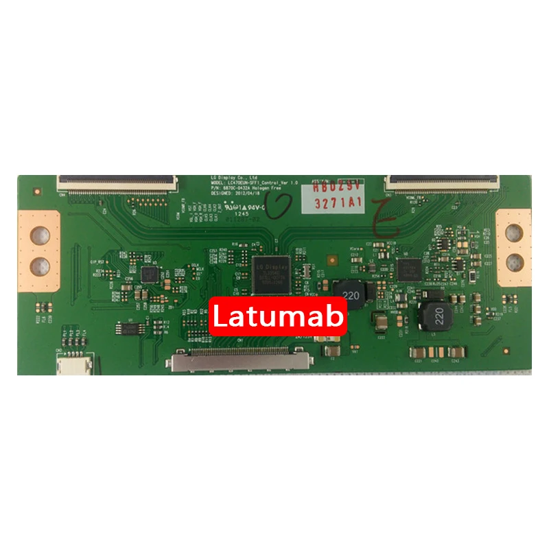 Latumab оригинальная T Con плата для 6870C-0444A 6870C-0432A контроллер TCON Логическая плата для LG LC470DUE-SFR1