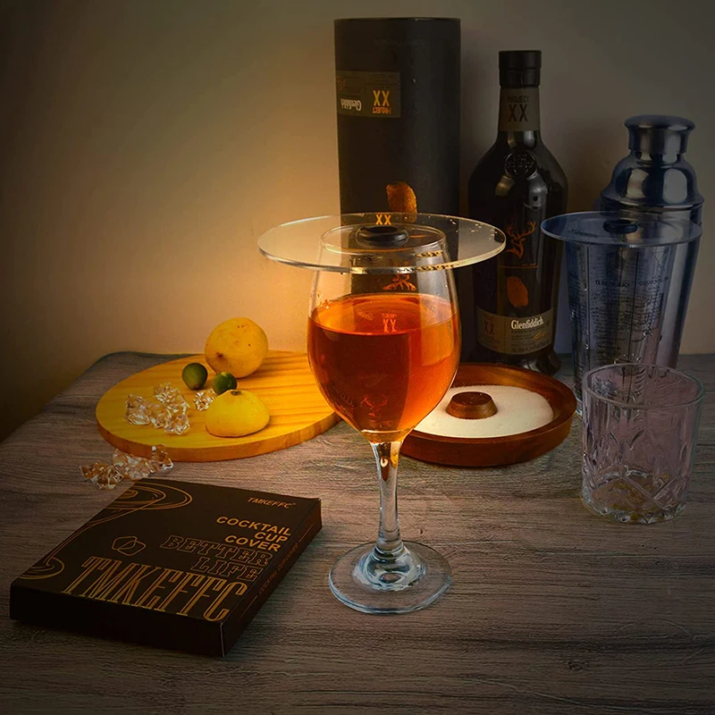 Крышки для курительного пистолета упаковка из 2 штук крышки коктейлей напитков