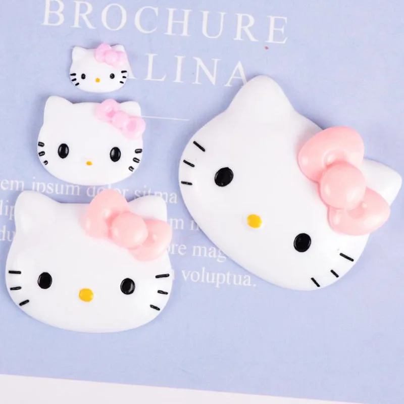 Аксессуары для волос с плоской задней поверхностью подвески из смолы оболочка