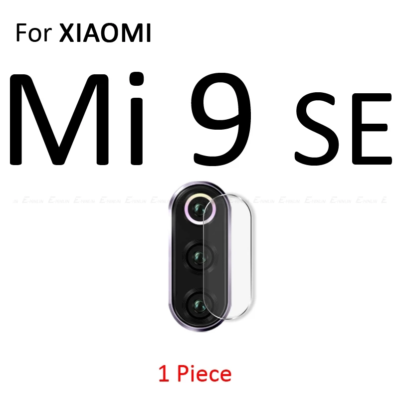 For XiaoMi Mi 9 SE Задняя Камера защитная крышка объектива закаленное Стекло чехол для Xiaomi mi 9 8 до 9 лет A3 A2 Lite Red mi Note 8, 7 6 5 10 Pro 6A S2 mi x Max 3 - Цвет: For XiaoMi Mi 9 SE