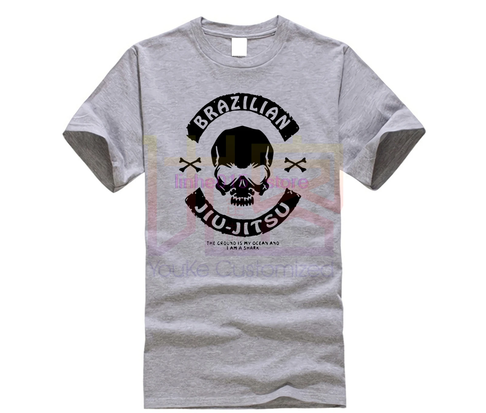 2019 Новое кимоно тематика Бразильское джиу-джитсу NHB ММА мужские футболки с