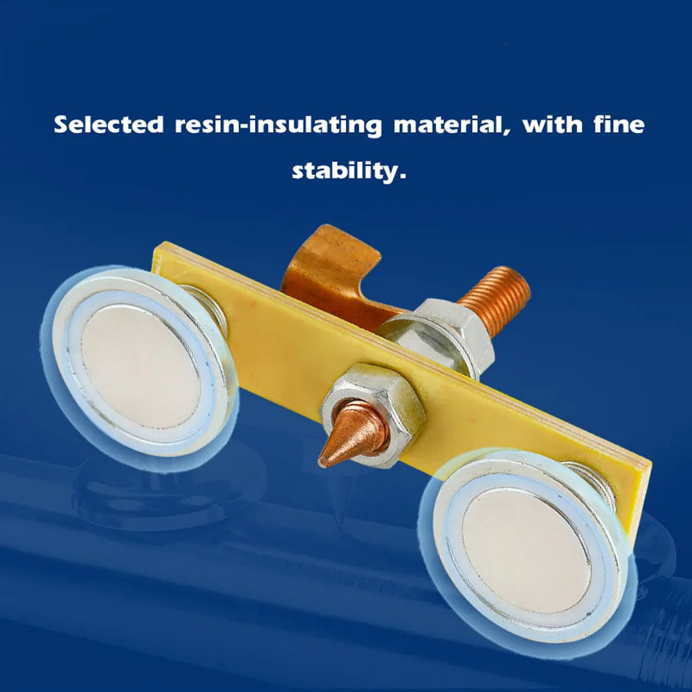 

Strong Magnetic Welding Ground Clamp Connector Iron Artifact Locator Electromagnetic Holder Tool Welding Ground Clamp