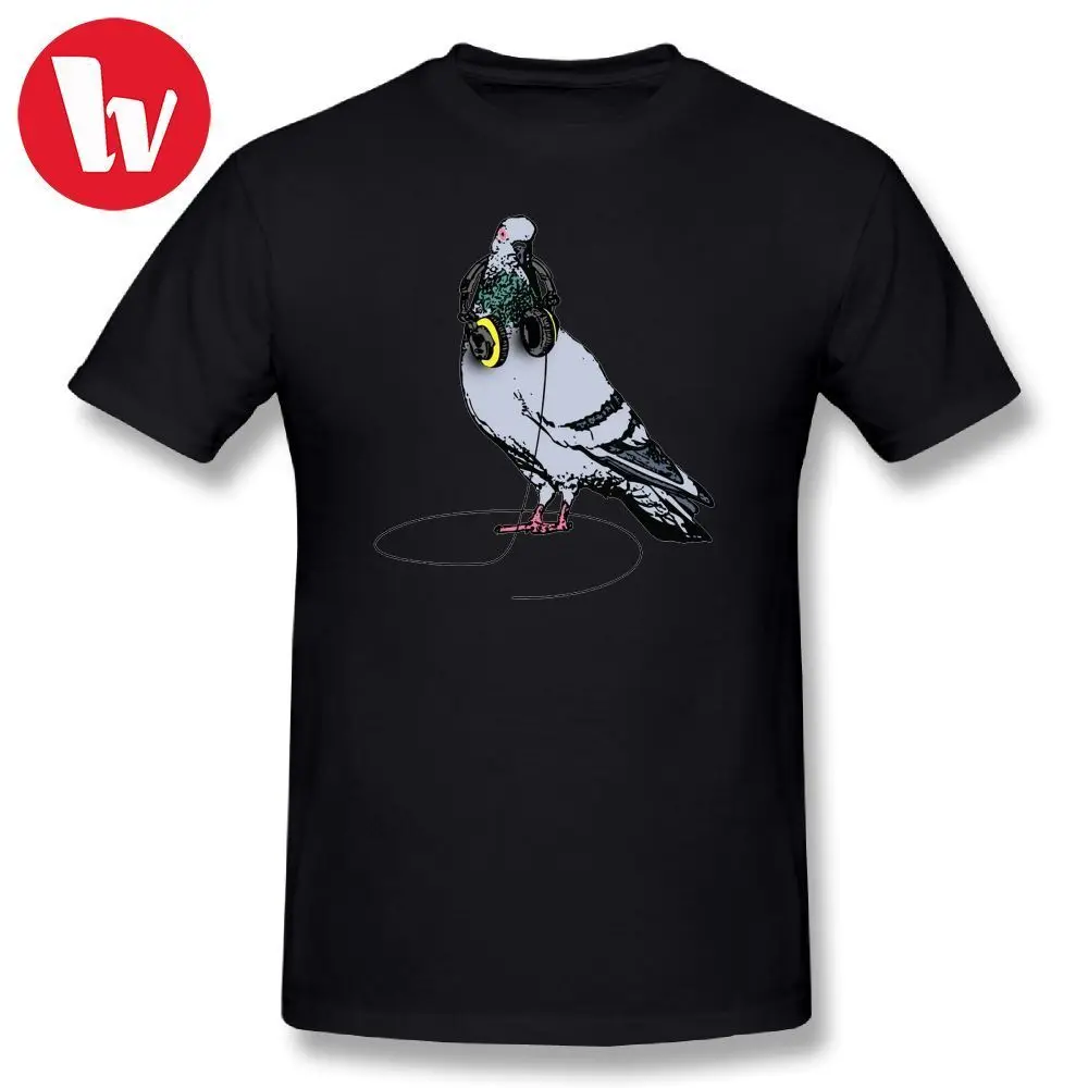 Футболка Techno Pigeon футболка с мультяшным принтом Мужская размера плюс графикой