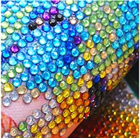 PEBBLE ROUND DIAMOND Diy 5d алмазные аксессуары для рисования вышивка крестом цветок полный квадратный/круглый Дрель Стразы абстрактный цветок - Цвет: PEBBLE ROUND DIAMOND