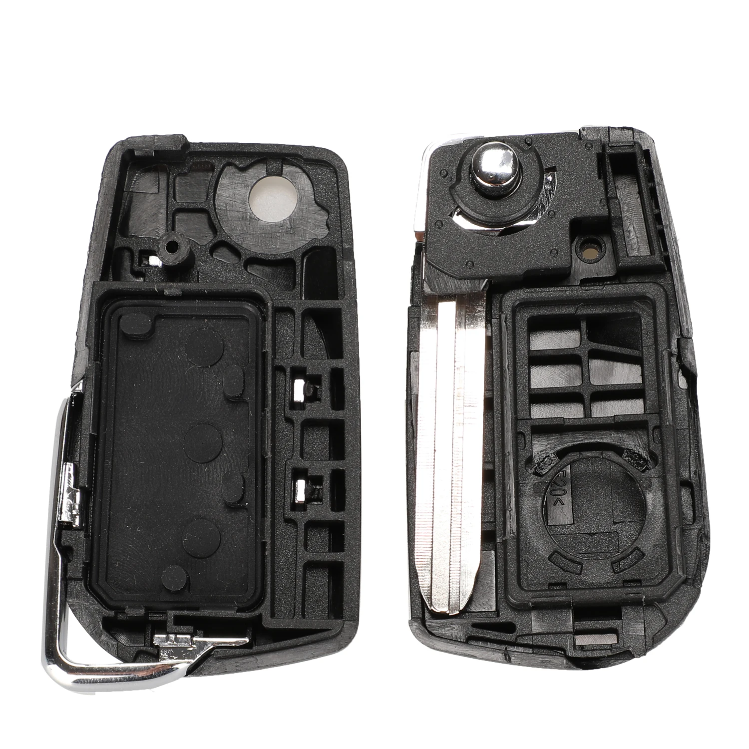 Ключи 10 шт./лот TOY43 Blade для Toyota RAV4 Before 2013 FOB 3 кнопки дистанционный складной