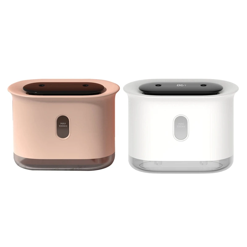 

EAS-Desktop Air Humidifier 1L,USB Electric Portable Double Spray Humidifiers Mini Mist Atomizer Purifier Oil Diffuser