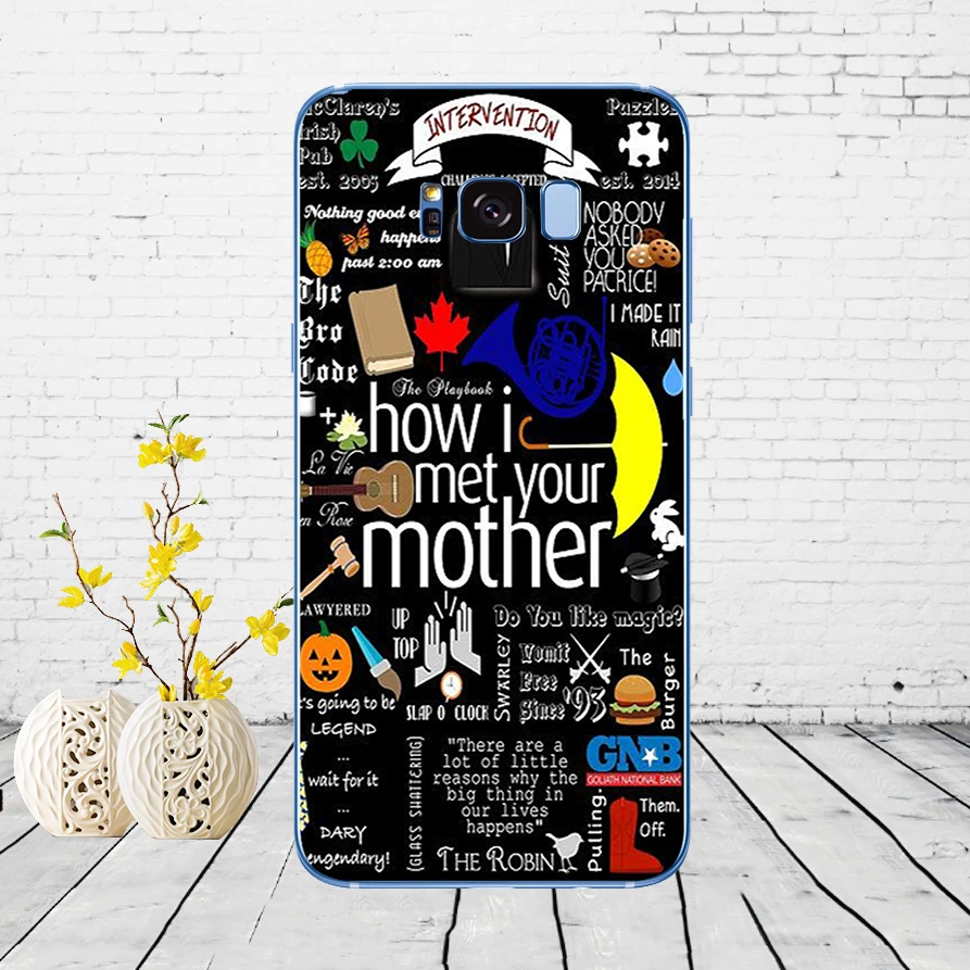 1 Мягкий силиконовый чехол для samsung Galaxy S6 S7 edge S8 S9 S10 plus A70 A50 чехол 121DD how i met your mother himym quotes - Цвет: 1