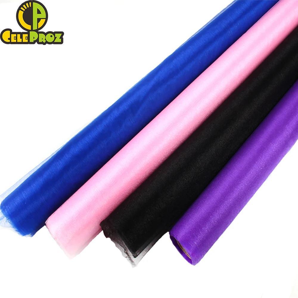 Ткань из органзы с кристаллами 36 см 5 лет | Дом и сад