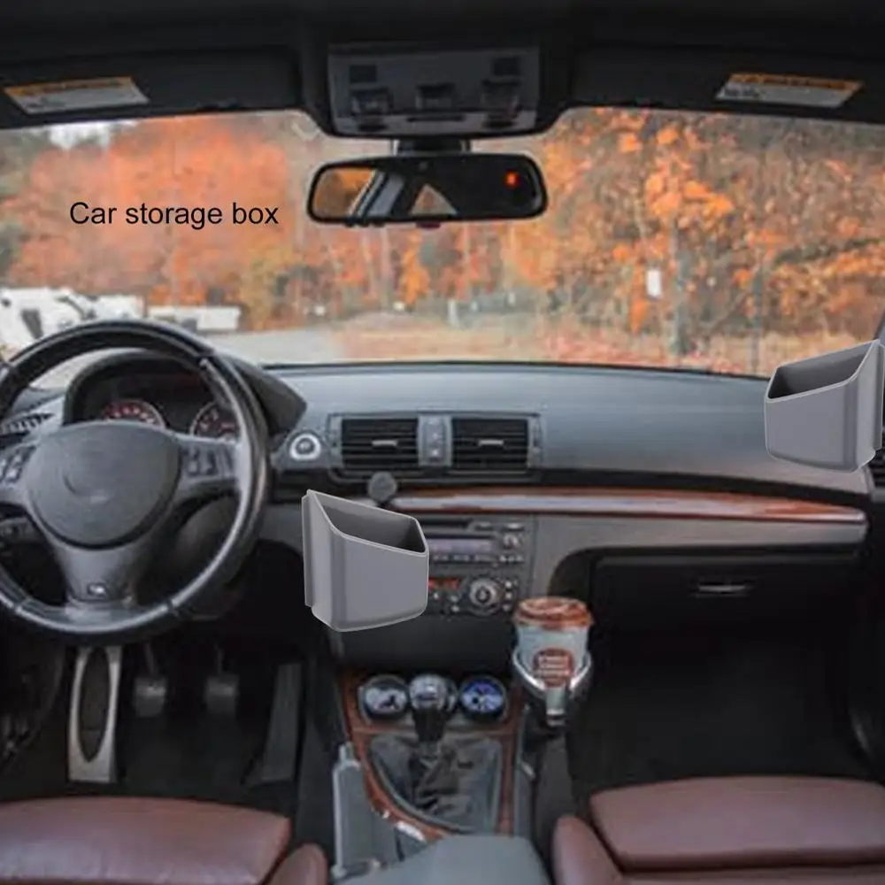 

Creative Compact Car Car Storage Multi-Function Car Glasses Box Mobile Phone Storage Box Car Supplies 2Pcs
