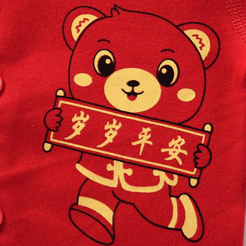 Newborn Baby infant suit cotton Clothes set Autumn winter cartoon clothing underwear Girl Boys Christmas CJM020 | Детская одежда и