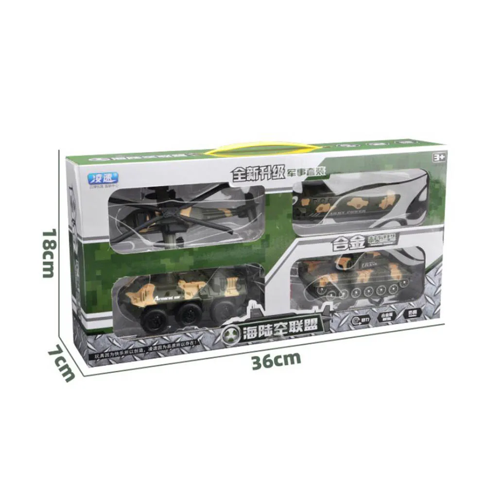 

Tactical Military Car Model Simulated Alloy Skiing Military Green Tank Armored Cars Models Children Toy