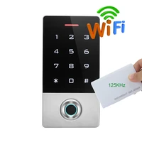 hot biometric fingerprint rfid card access control system ip68 waterproof wifi app standalone smart door access control security