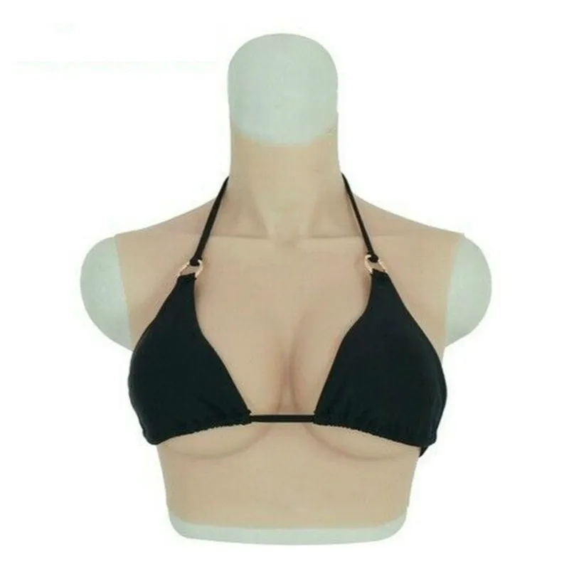 New Silicone Breast Form Artificial Fake bra Realistic Soft Boobs Crossdresser Transgender Queen Transvestite Mastectomy Bra
