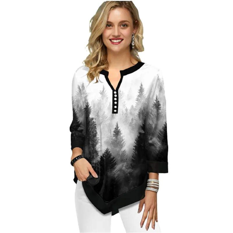 Женская футболка с длинным рукавом и V образным вырезом демисезонная|Футболки| |