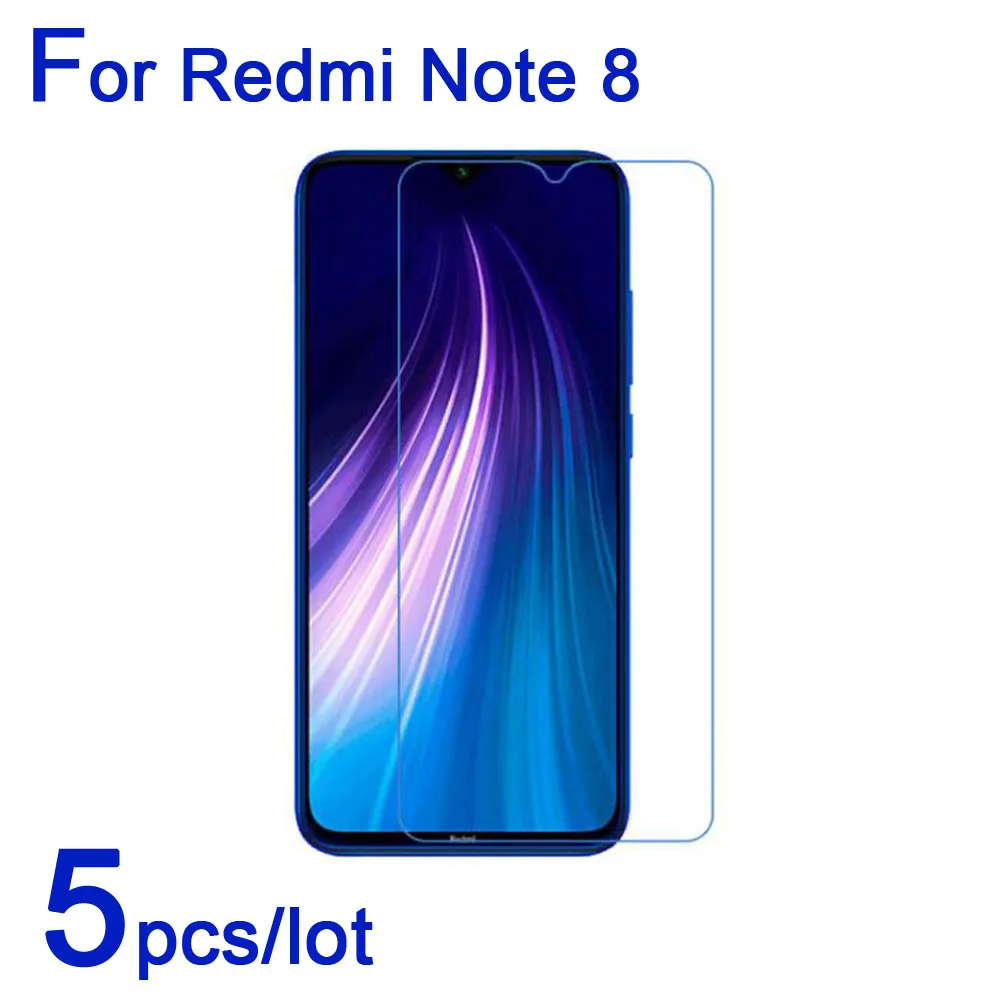 5 шт. защитные нанопленки для экрана телефона Redmi Note 8/8T|Защитные стёкла и плёнки