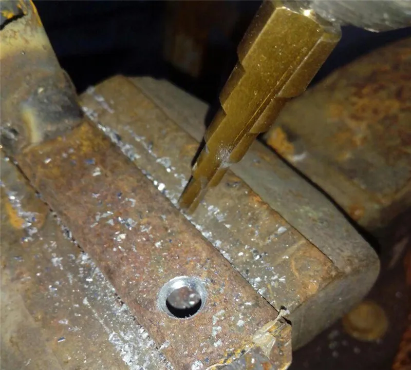 1 шт. сверло для развертывания с шестигранным хвостовиком лестничное прямым