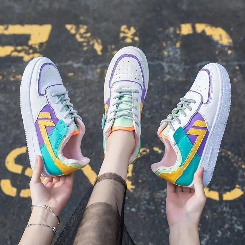 

Women Sneakers Casual Shoes Lac-up women Shoes Lightweight Comfortable Breathable Walking Sneakers Tenis masculino Zapatillas