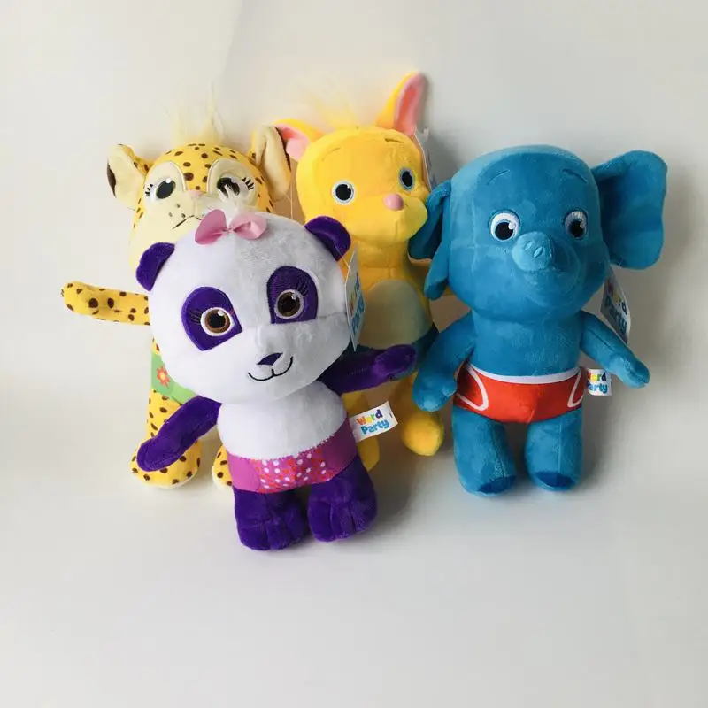 Peluches de Lulu para ni&ntilde;os, juguete de felpa de 4/5 uds., Kip Tilly, Anime, Plushie, Panda, elefante, animales de peluche, juguetes para ni&ntilde;os, regalos de cumplea&ntilde;os-5