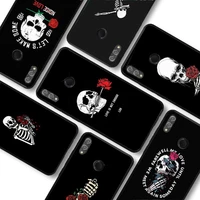 cartoon cute skull phone case for huawei honor10lite 10i 20 8x 10 funda for honor9lite 9xpro back coque