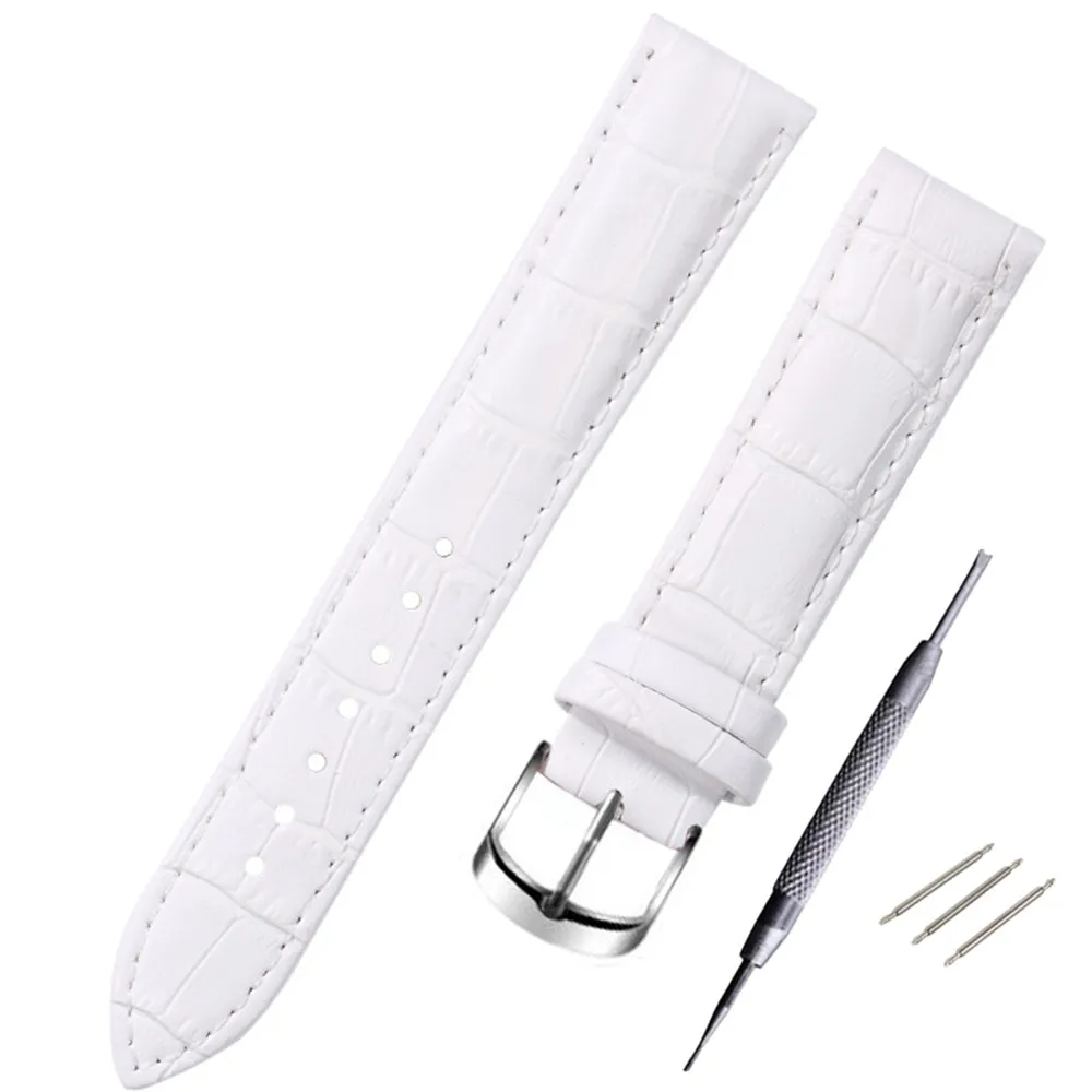 Watch Band Genuine Leather straps Watchbands 12mm 14mm 15mm 16mm 17mm 18mm 19mm 20mm watch accessories men Belt band