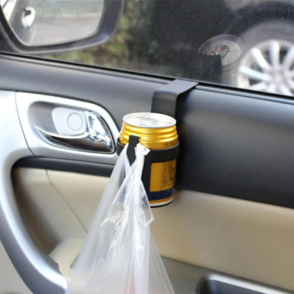

5pcs Car Interior Hanging Rack Drinks Holder Plastic Universal Beverage Cup Holder Drink Bottle Rack