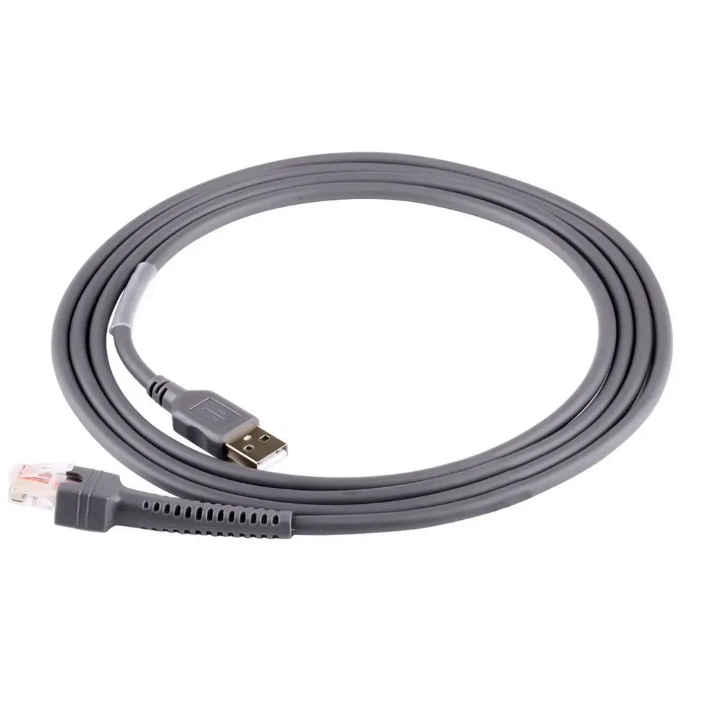 6-футовый USB-кабель RJ45 для Motorola Symbol LS1203 LS2208 LI2208 LS3008 LS4208 DS6708 сканер штрих-кодов |
