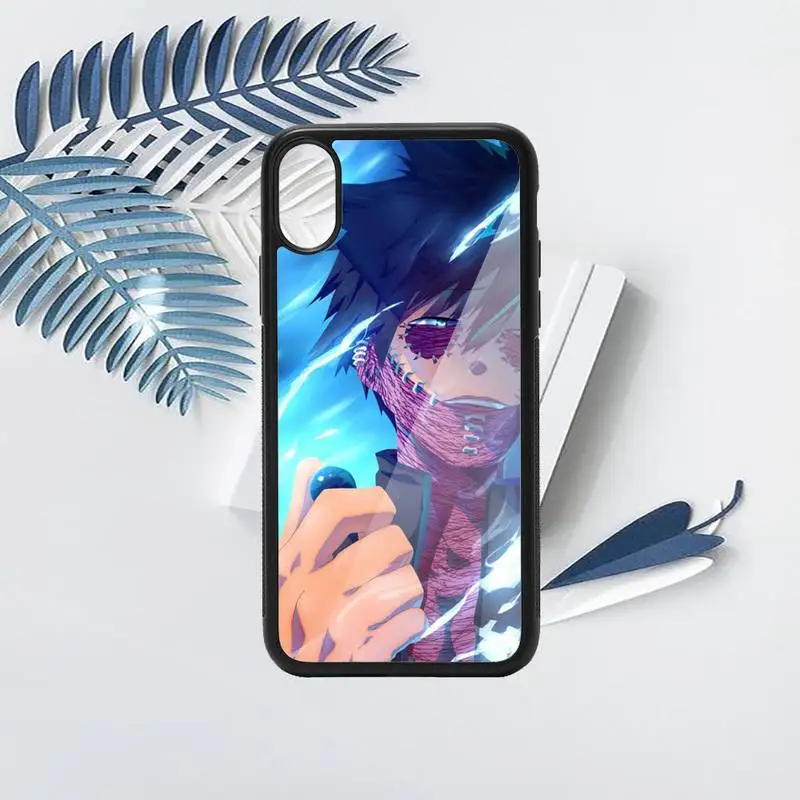 

My Hero Academia anime Evil devil smile Phone Case PC for iPhone 11 12 pro XS MAX 8 7 6 6S Plus X 5S SE 2020 XR