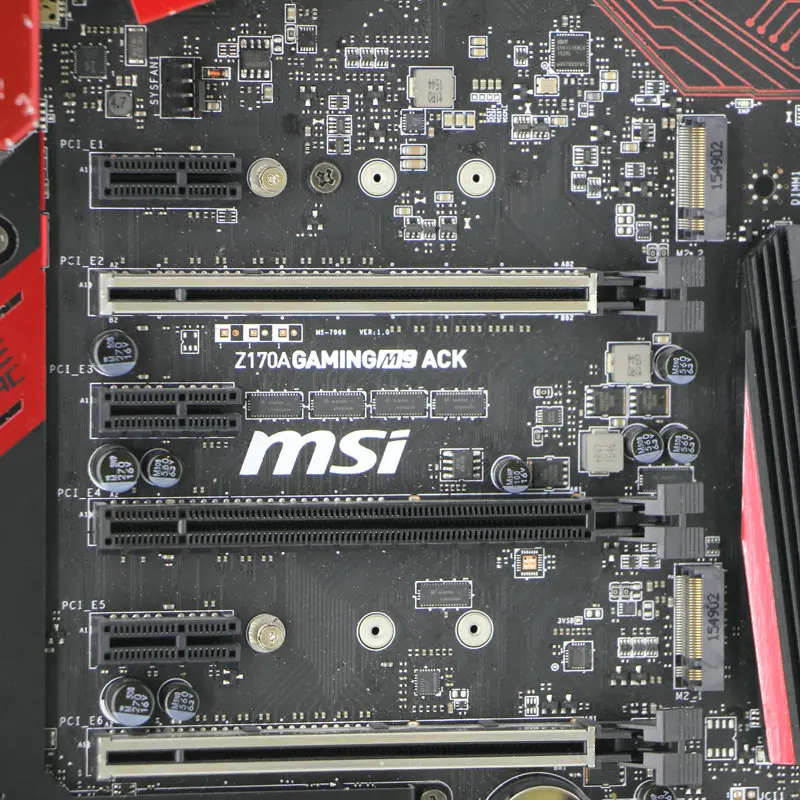 Bestellen Z170A GAMING M9 ACK Für MSI Z170 LGA 1151 Motherboard Ddr4 Unterstützung Dual-kanal M.2 Bergbau Verwendet PC Gaming PCIE 3rd Gen X16 Slots