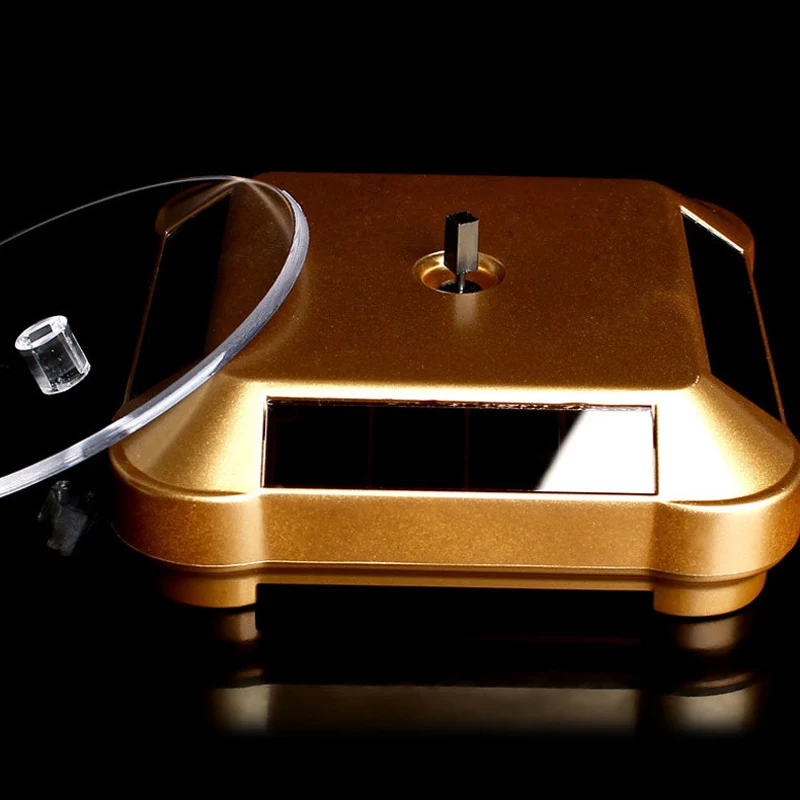 Новая интеллектуальная Солнечная Витрина 360 автоматический вращающийся